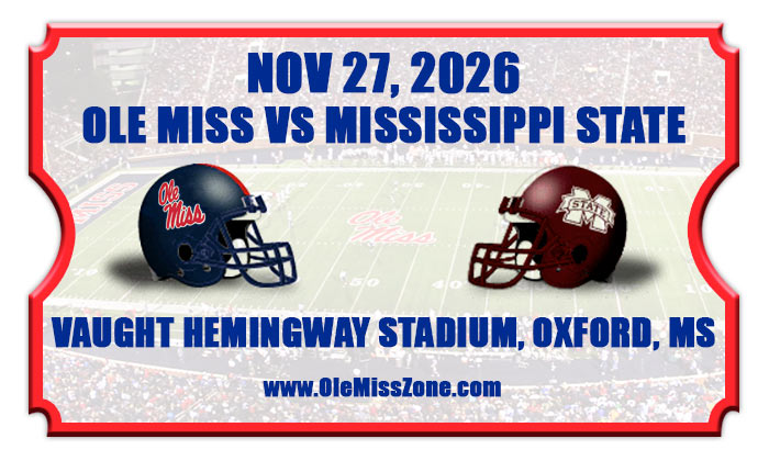 2026 Ole Miss Vs Mississippi State